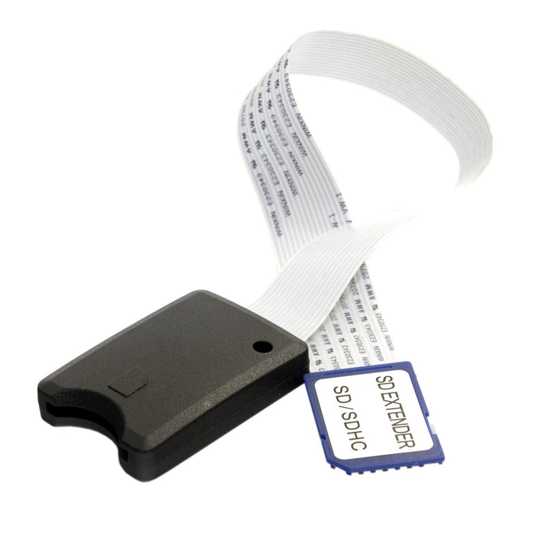 Standard SD SDHC Memory Card Kit Male to SD Female Extension Soft Flat FPC Cable Extender 25cm