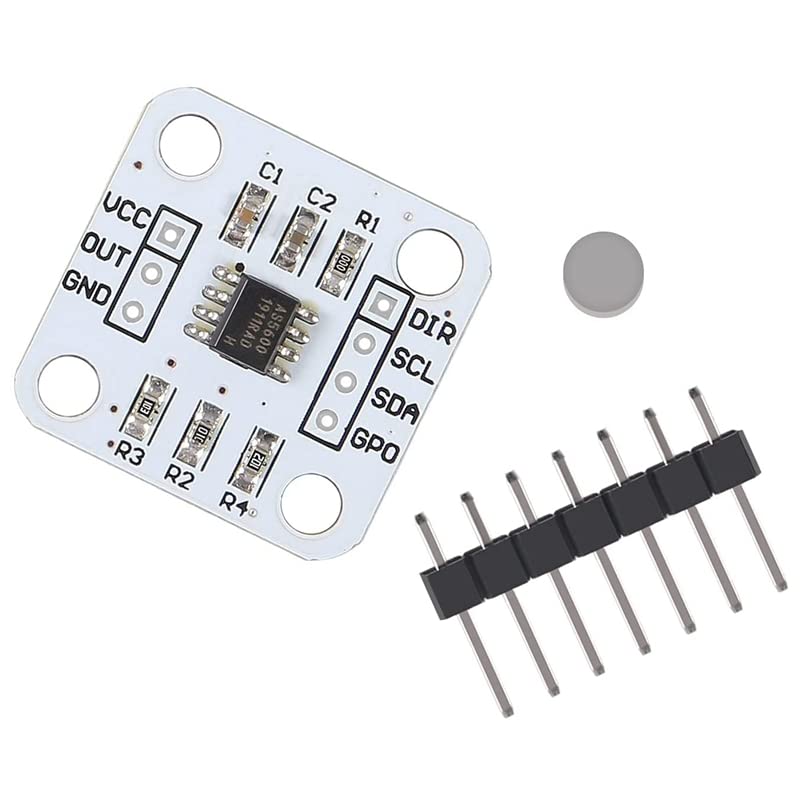 [AUSTRALIA] - TECNOIOT AS5600 Magnetic Encoder Magnetic Induction Angle Measurement Sensor Module Pack of 5 