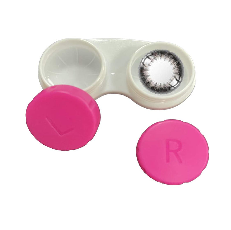 12 Pack Colorful Contact Lens Case Box Holder Container Soak Storage Kit 12 Count (Pack of 1)