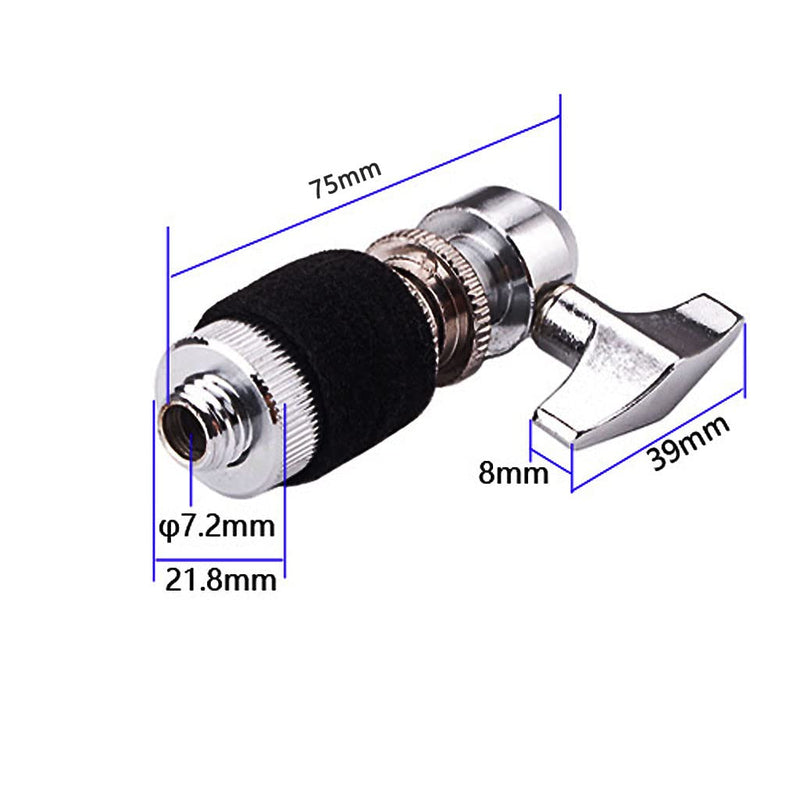 Drum Hi-Hat Cymbal Clutch with 6mm Hole for Standard Cymbal Jazz Drum Parts Accessories