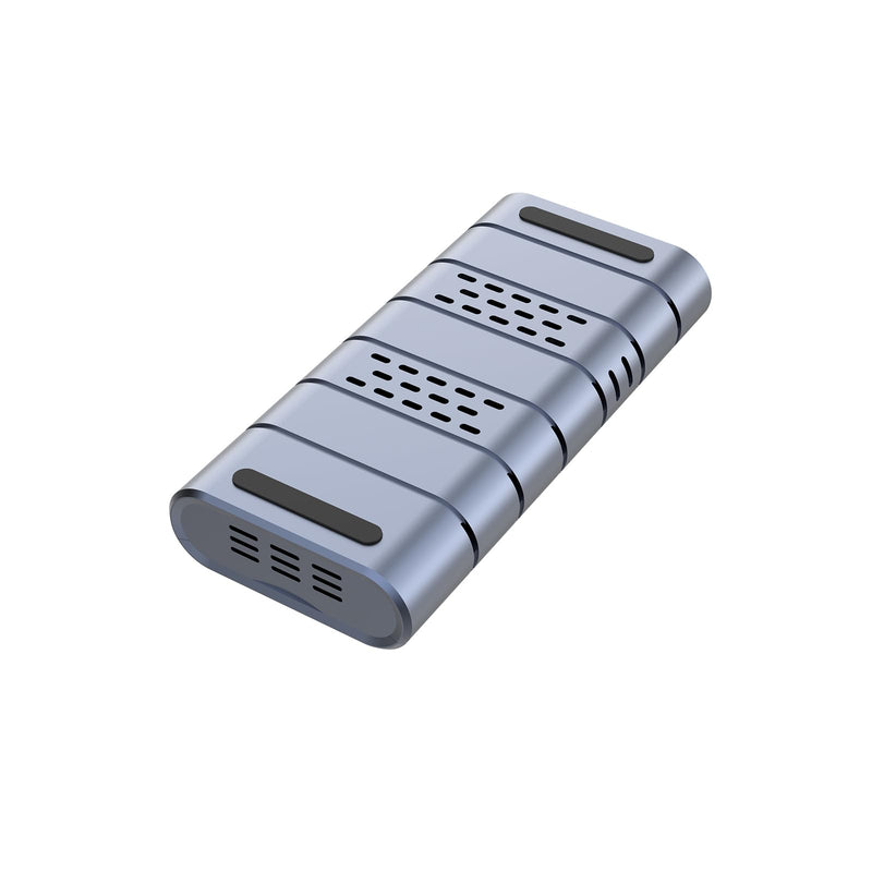 GODO 40Gbps M.2 NVMe SSD Enclosure | Up to 3800MB/s, USB4/USB3.2/3.1/3.0/2.0, Thunderbolt 4/3 Compatible, 4-Layer Cooling, Tool-Free, 8TB, 2230/2280 NVMe SSDs USB405-NVMe