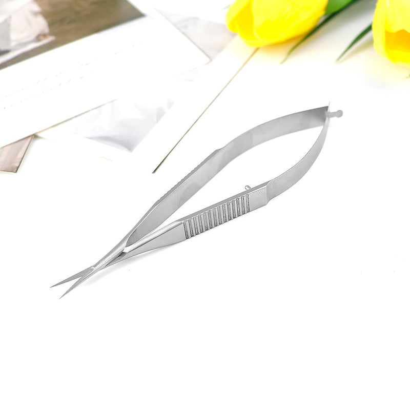 Microsurgical Scissors Unique Design Needle Holder Straight and Curved Flat Handles Suture Binding Pliers Micro Ophthalmic Surgical Instrument