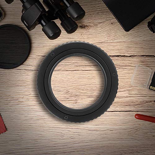 Adjustable Focusing Helicoid Adapter, M42 to M42 Focusing Helicoid Lens Mount Adapter Macro Tube Accessory (12mm-17mm)