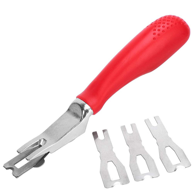 Paring Knife for Trimming Floor Weld Surfaces, 180mm Manual Welding Leveling Machine Made of Zinc Aluminium Alloy and PVC Vinyl Floors with 3 Blades
