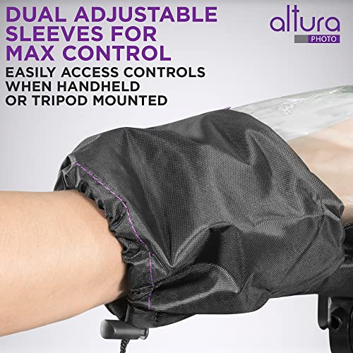 Altura Photo Camera Rain Cover, Waterproof Lens Jacket for Canon Sony Nikon