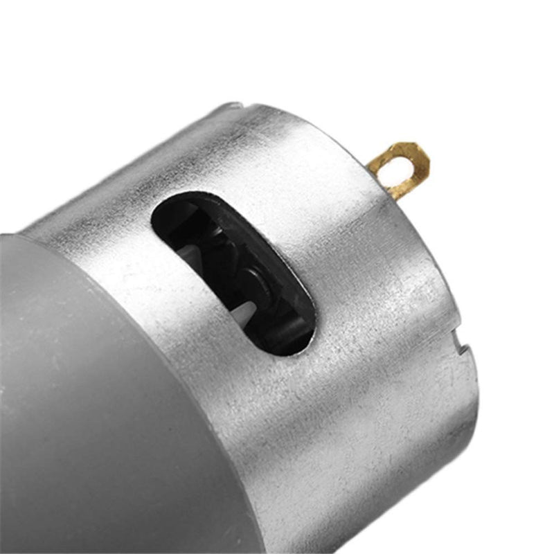 DollaTek DC 12V 480 RPM Geared Motor High Torque 37GB-550 Gear Reducer Motor
