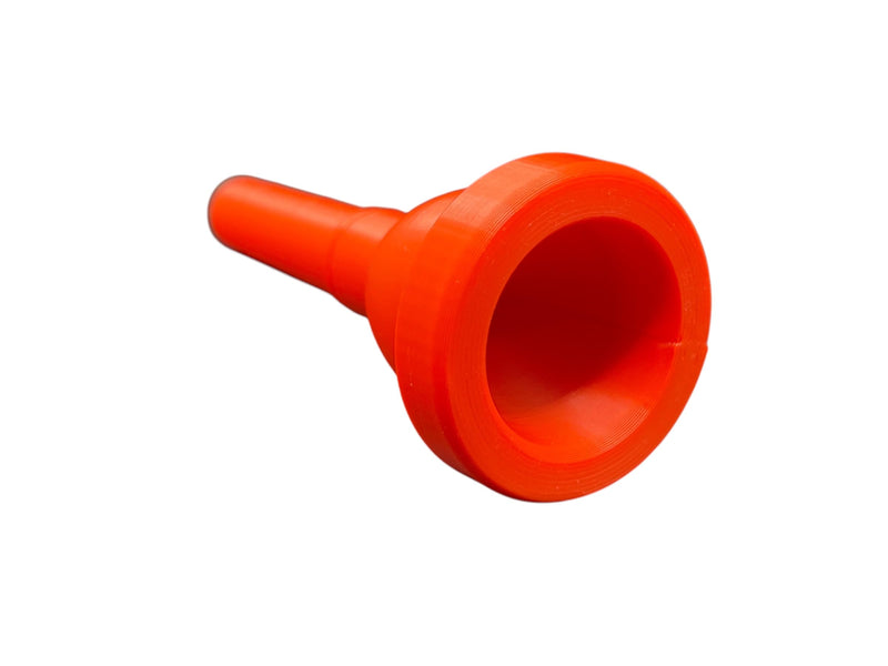 3DP 7C Plastic Trombone Mouthpiece, Easy to Play, Multiple Colors, 1 Mouthpiece (Black) Black