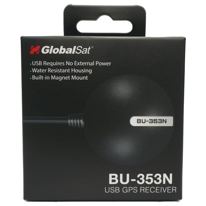 GlobalSat BU-353N USB GPS Receiver, Black SYSTEM