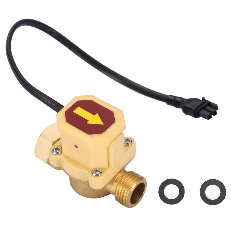 [AUSTRALIA] - G1 / 2-G1 / 2 Thread Water Pump Adjustable Flow Sensor Pressure Automatic Control Switch 0.6MPa 220V 1.5A 