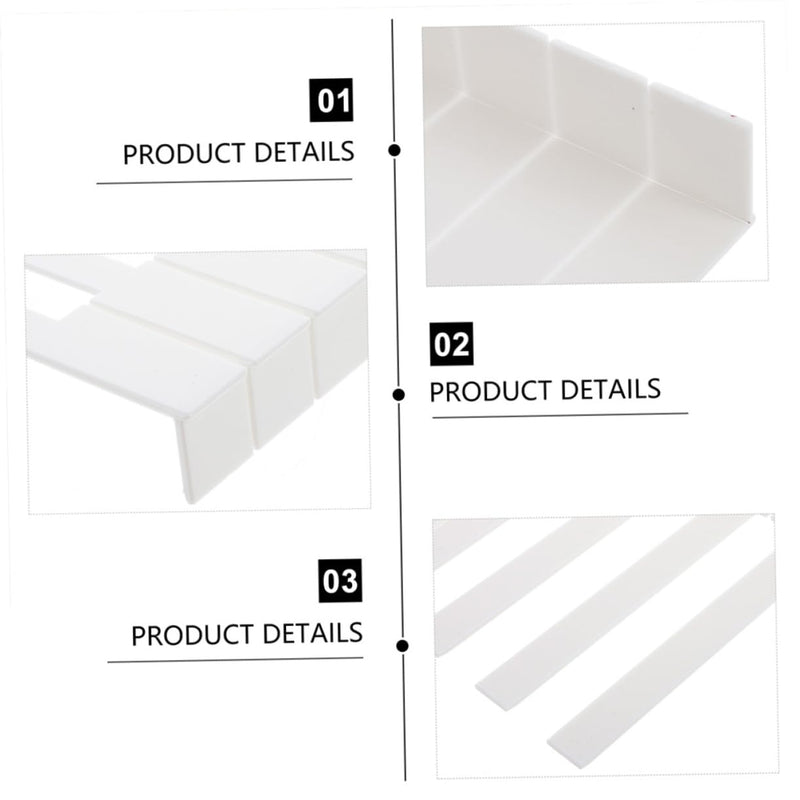 [AUSTRALIA] - SUPVOX 52Pcs piano white piano key caps key veneers board new s board board accessories tops matte Instrument supplies Acrylic 
