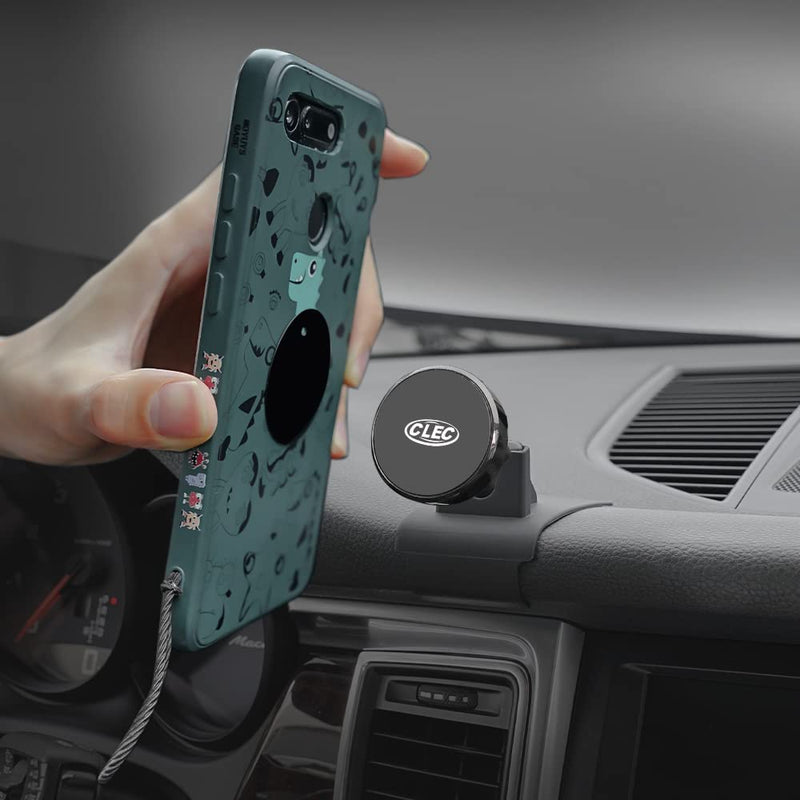 BEERTE Car Phone Holder fit for Porsche Macan 2015-2025 and Porsche Cayenne 2019-2023,Strong Magnetic Phone Mount Rotatable Adjustable Safe Convenient Phone Navigation for 4-7 inch Smartphone Magnet