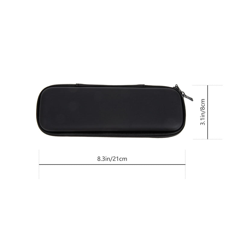 [AUSTRALIA] - Single Harmonica Case Storage Bag: Harmonica Carrying Case Hard Shell Zipper Pouch Musical Instrument Accessories 