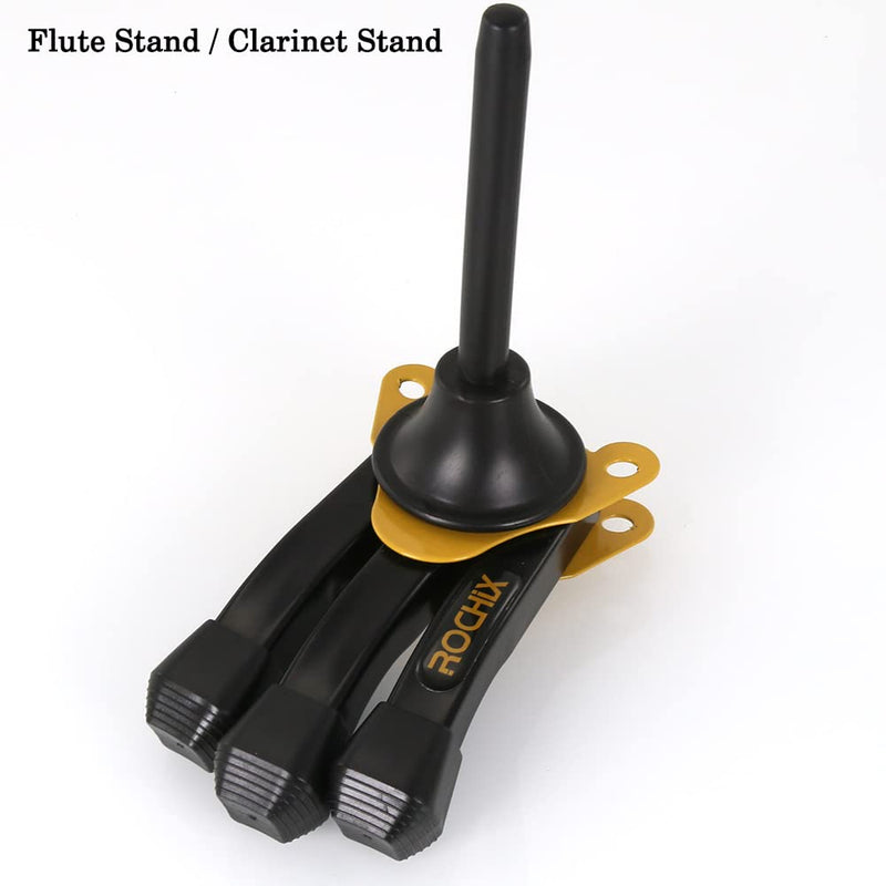 Foldable Portable Clarinet Stand/Flute Stand/Oboe Stand,Tripod Holder Stand