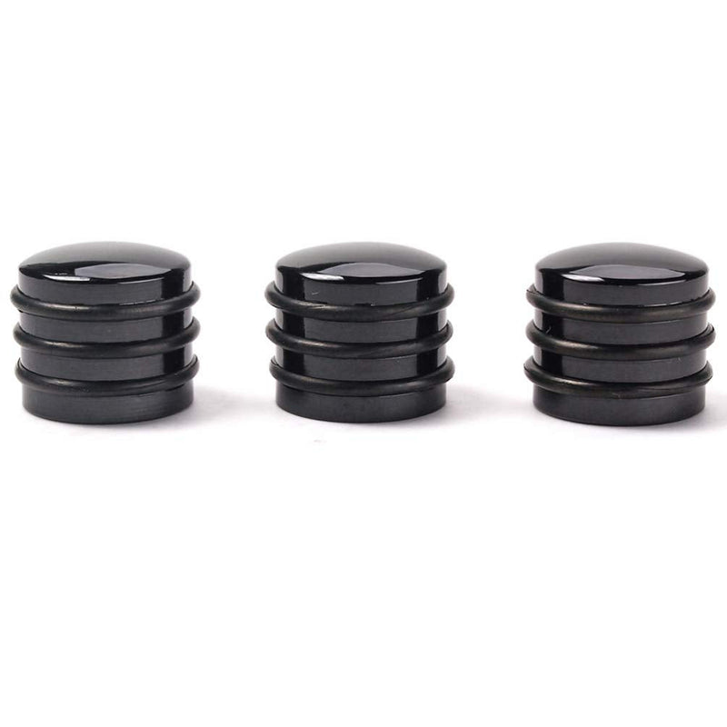 3pcs Potentiometer Control Knob Electrical Guitar Volume Tone O-ring Volume Control Knob Guitar Amplifiers Bass Control Knob Guitar Knobs Bass Knob for Bass Lip Gloss Dome Black