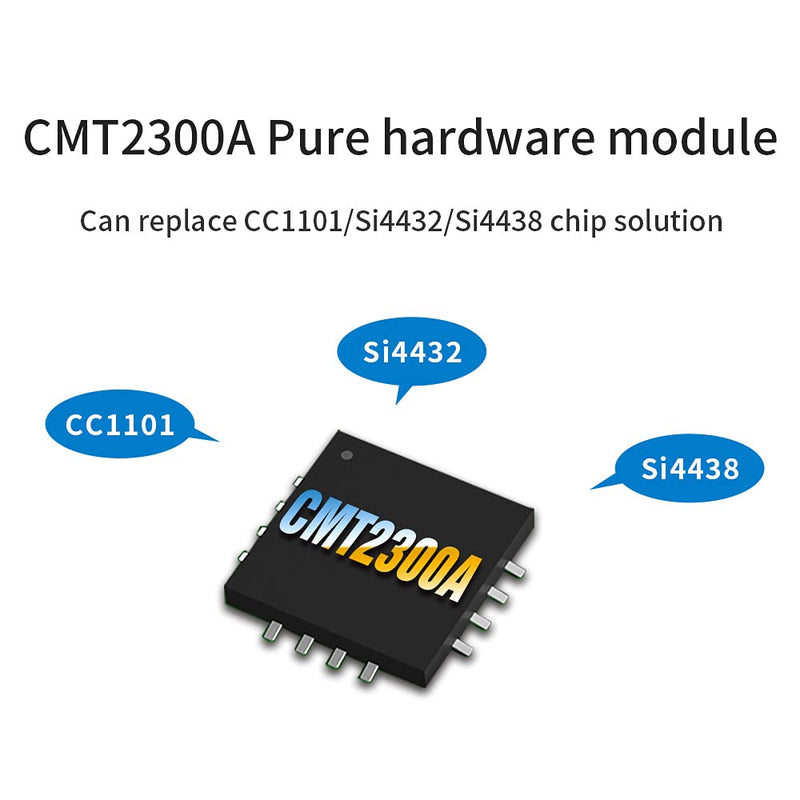 CMT2300A 868/915MHz SMD Wireless Module SPI 20dBm Antennas IPEX / Stamp Hole Distance 3 km E49-900M20S for Smart Home Security UAV Remote Control Monitoring Medical Antomobile Industry