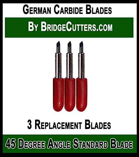 Cricut Compatible German Carbide Blades Replacement Premium Fine Point Cutting Blades for Craft Cutting Machines Compatible with Bridge Cricut Air Expression 2 Explore Maker Refine Cutters Green