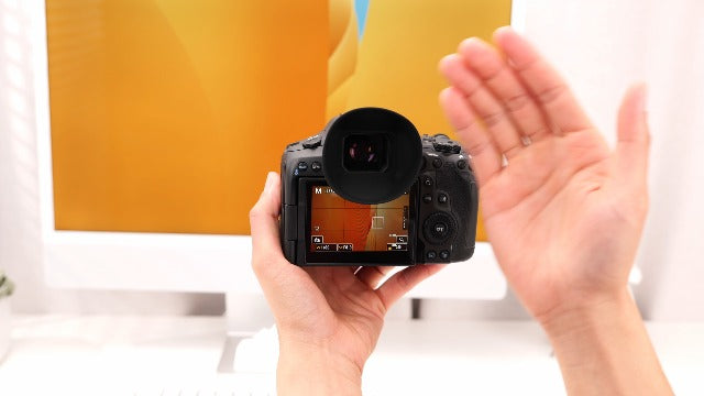 JJC Round Eyecup Eye Cup Eyepiece for Canon EOS R5 Mark II Camera Canon ER-KE Eyecup Replacement - Round