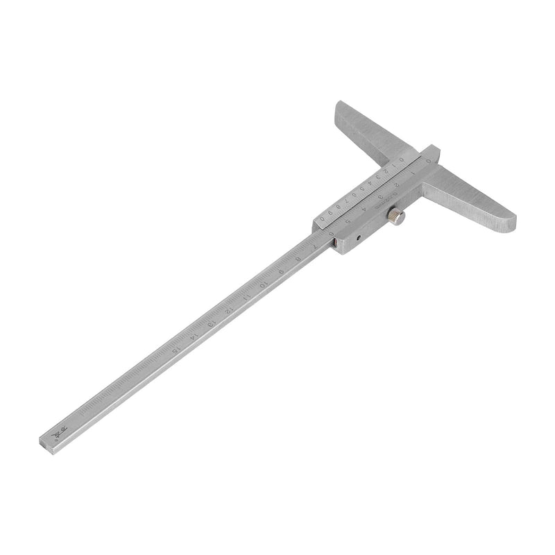 Depth Caliper 0.02 mm High Precision Micrometer Measuring Tool Stainless Steel Chrome Vernier Caliper (0-150 mm) 0-150mm