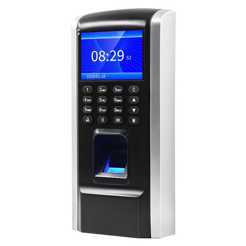 HDWR CTR12 Stamping in the Machine, Time Attendance, Timing Clock with Fingerprint, Password and 125kHz RFID Card System, Scheduling, Employee Time Attendance