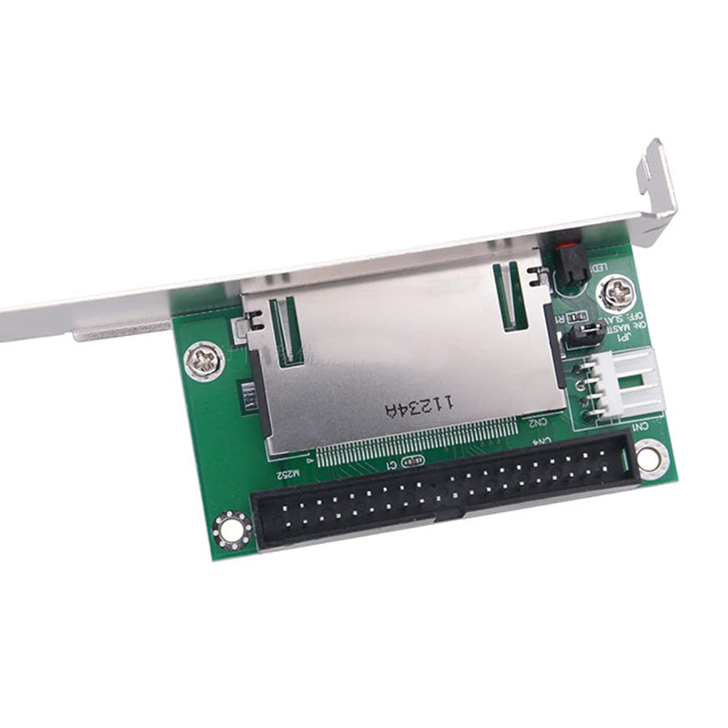 [AUSTRALIA] - 1Pcs CF to IDE Adapter 40-Pin CF Compact Flash Card to 3.5 Converter with PCI Bracket 
