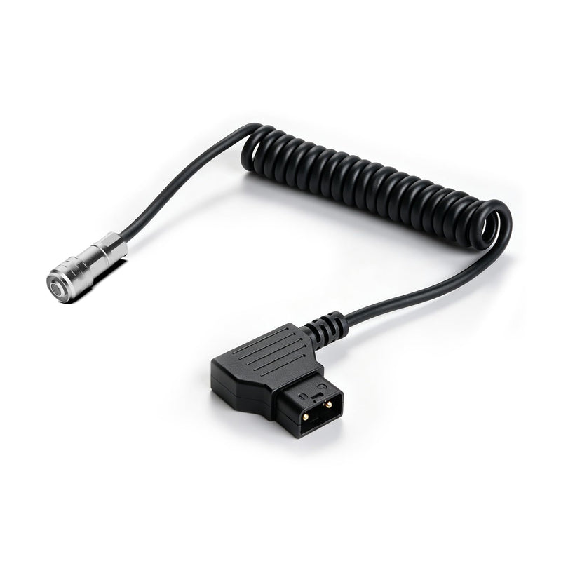 TAIFU D-Tap (P-Tap) to BMPCC 4K/6K Coiled Power Cable, Weipu SF6 2-Pin Female Connector Compatible with Blackmagic Pocket Cinema Camera 4K/6K, for V-Mount & Gold Mount Batteries, Extendable 15" to 47"