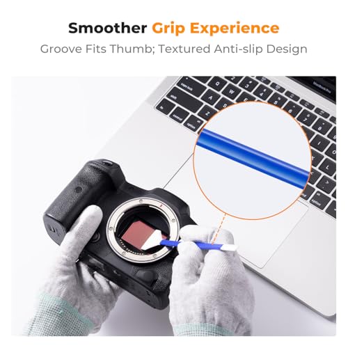 K&F CONCEPT 24mm Full Frame Sensor Cleaning Kits, with 20ml Sensor Cleaner