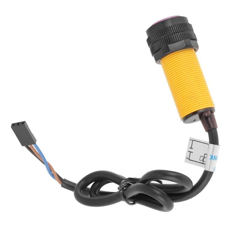 Oumefar Infrared Sensor Switch E18-D80NK Adjustable Sensor Switch for Detection of Infrared Obstacles 5V Detection 3-80 cm Photoelectric Infrared Sensor Switch