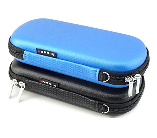 Onwon USB Drive Organizer Electronics Accessories Case Big Capability USB Flash Drives Bag (Blue)