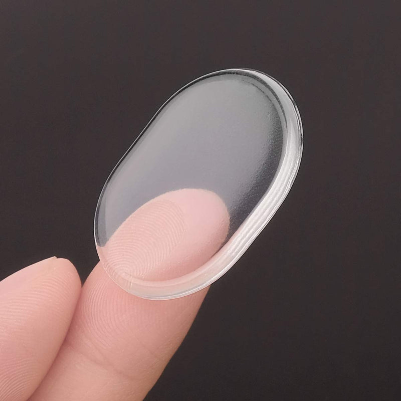 Eison Drum Damper Gel Pads Silicone Drum Dampeners Drum Silencers for Drums Tone Control- Clear 12Pieces 12Pack