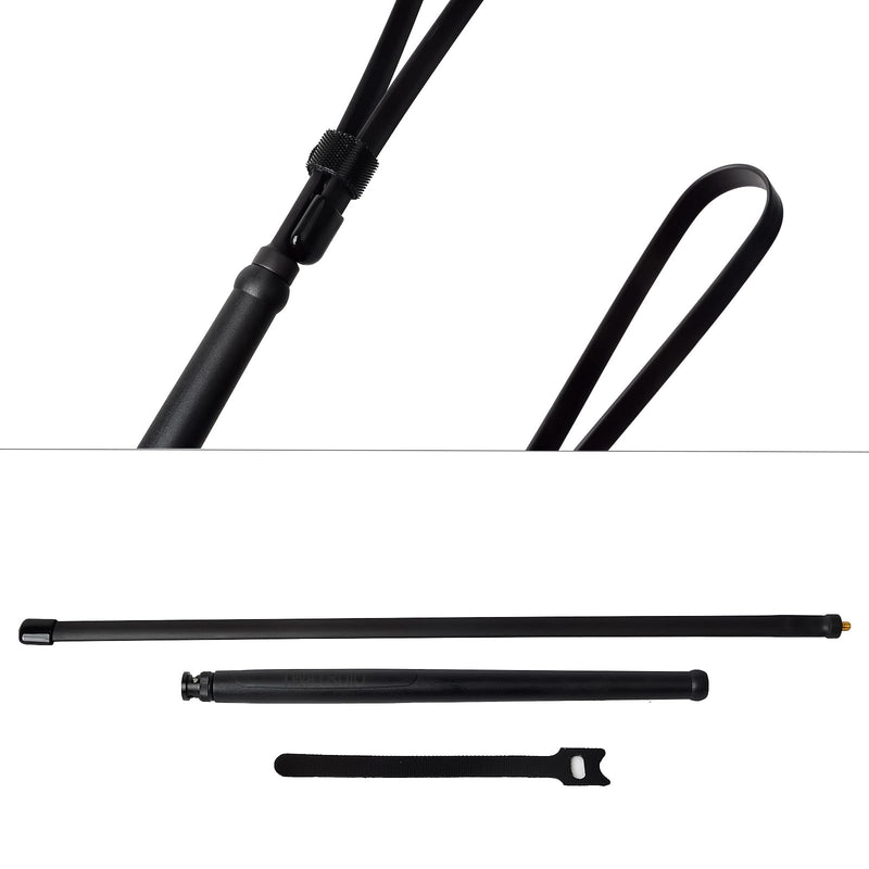[AUSTRALIA] - TWAYRDIO 26" Handheld CB Antenna BNC Connector for Midland Cobra Uniden CB Radio, 27MHz Foldable Tactical Antenna Replacement for Cobra HH50WXST C75WXST Uniden BC75XLT PRO401HH BC125AT 