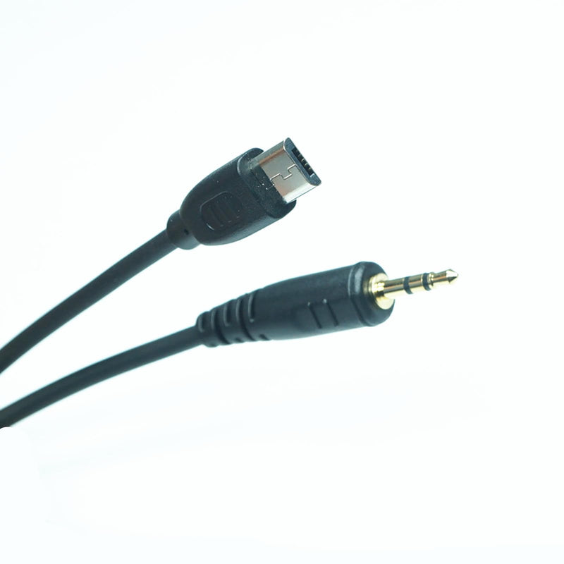 [AUSTRALIA] - 2.5mm-Micro USB Camera Remote Shutter Release Cable Wire for Samsung Accessories Nx1000/Nx2000/Nx300 Used for Connecting Wireless Remote Controls Flash Triggers and Shutter Controllers (SR2NX2) 2.5mm-Micro cable 