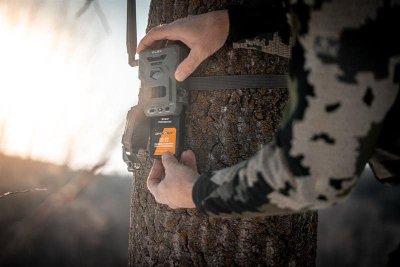 SPYPOINT Rechargeable 7.4V Lithium Battery Pack for Trail Camera with 5.4 amp-Hours and AC Charging Cable | Cellular Trail Camera