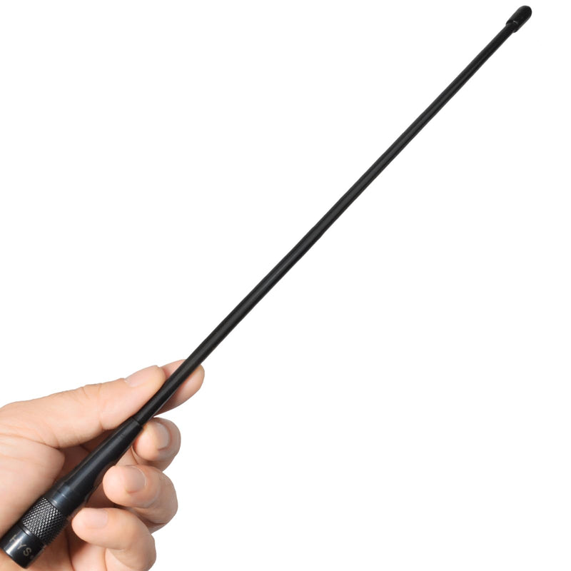 [AUSTRALIA] - HYS GMRS HT Pre Tuned SMA Male Base Antenna, UHF 462-467Mhz Walkie Talkie Antenna for 460-470Mhz Midland WOUXUN Motorola Kenwood Icom Vertex Blackbox HYT Hytera Two Way Radio Black 2PCS (462-467Mhz) 