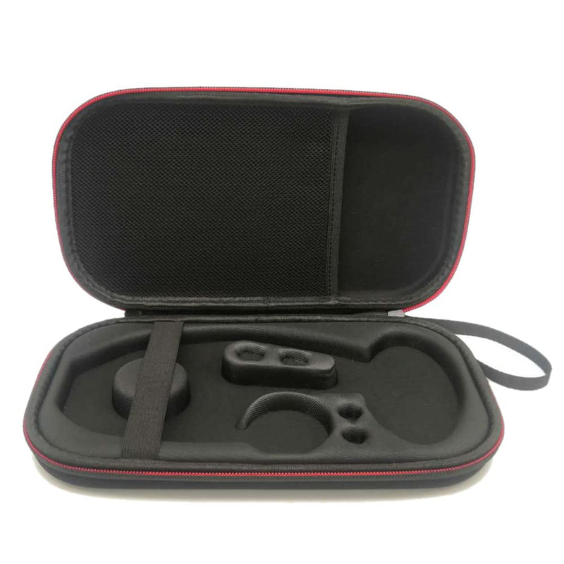 BOFRHME Hard EVA Portable Stethoscope Carry Case Storage Box Cover Mesh Mesh for III Stethoscope Organiser Bag, black, Casual