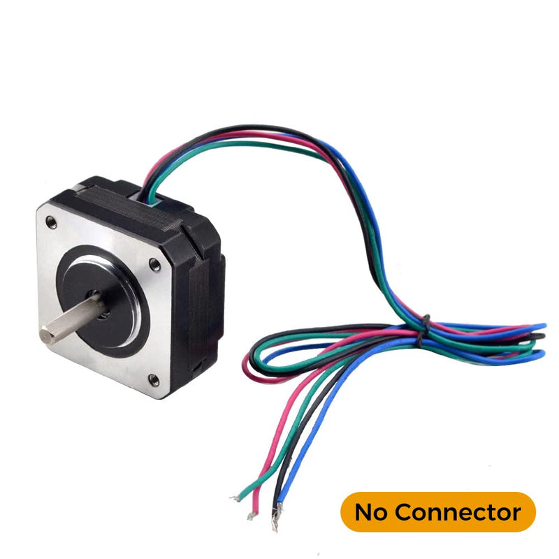 STEPPERONLINE Short Body Nema 17 Bipolar Stepper Motor 1A 22.6oz.in/16Ncm DIY CNC Extruder