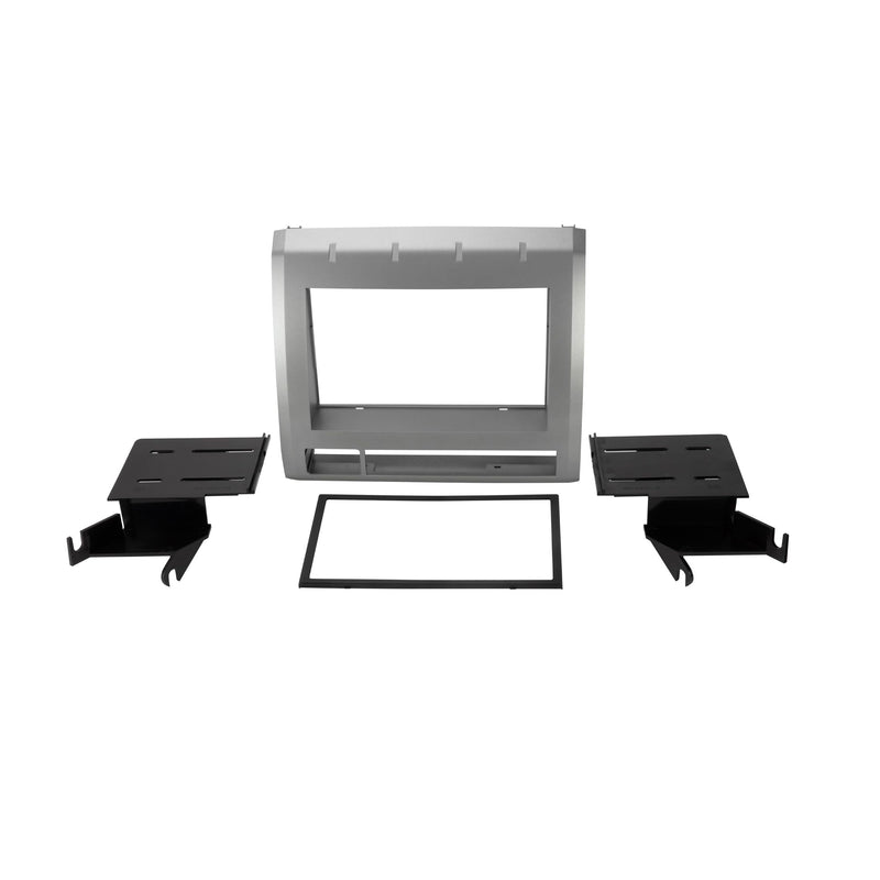 Scosche TA2053B Double DIN Radio Install Dash Kit Compatible with Select 2005-2008 Toyota Tacoma - Aftermarket Car Stereo Installation Kit - See Fit Guide in Images to Verify Vehicle Compatibility 2005-08 Dash Kit Silver