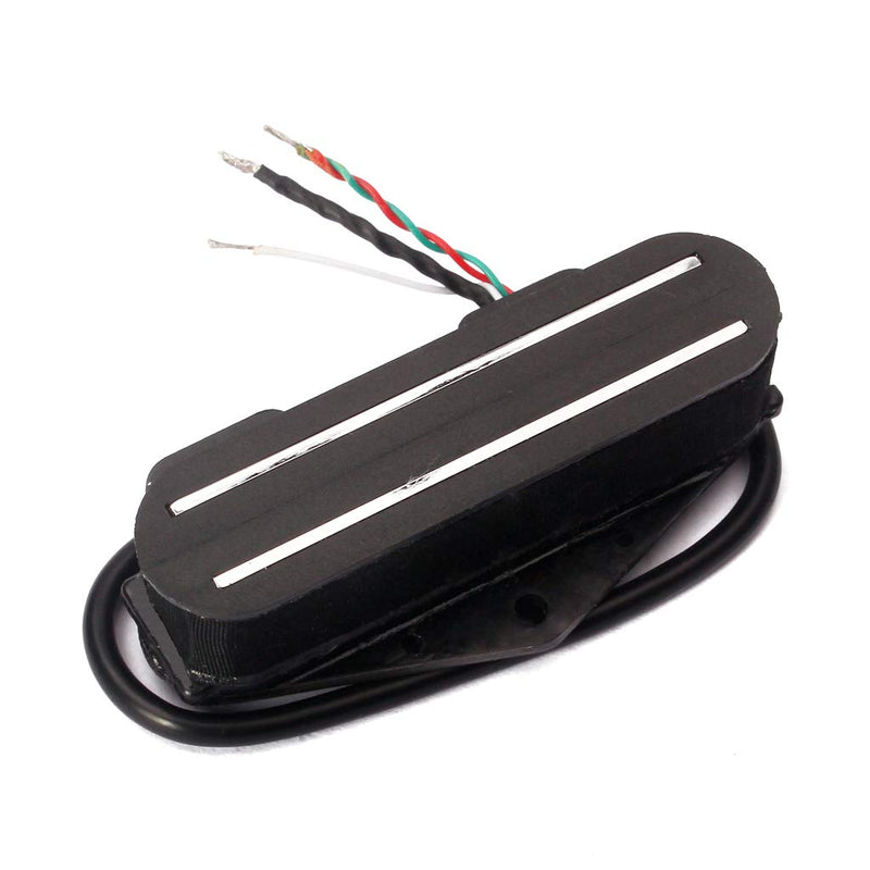 [AUSTRALIA] - Alnicov Electric Guitar Pickup Dual Hot Rail Humbucker Pickup Single Coil Guitar Pickup Fit for TL Strat Squier Tele Electric Guitar，Black 