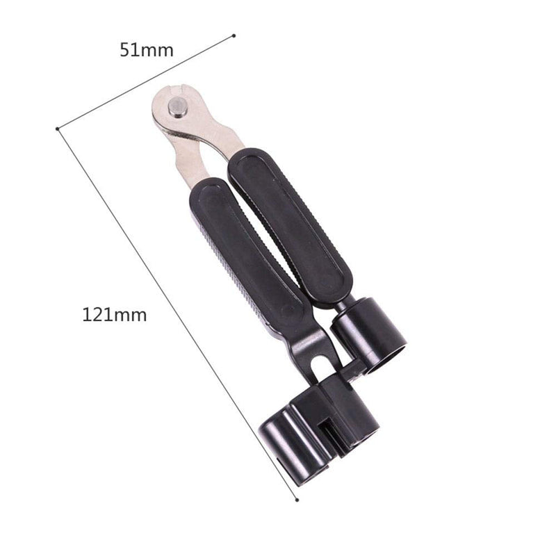 [AUSTRALIA] - Onwon 3-In-1 Guitar String Winder Cutter Bridge Pin Puller Tool - Multifunctional Guitar Maintenance Tool - String Peg Winder + String Cutter + Pin Puller Instrument Accessories 
