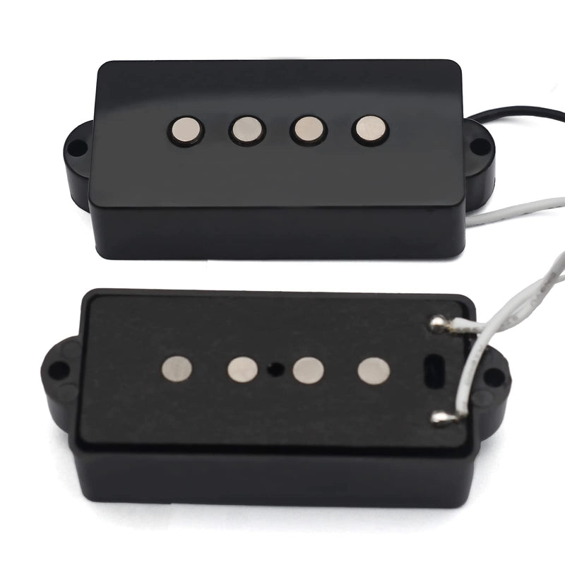 SAPHUE Alnico 5 P Bass Pickups Humbucker Pickup for 4 String P Bass Precision Bass Replacement