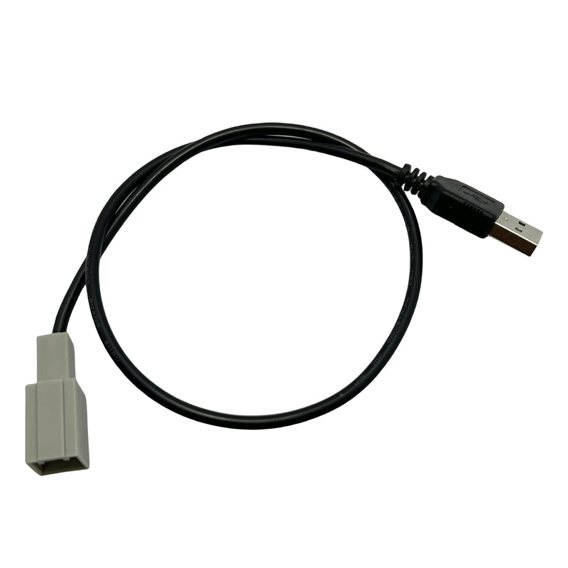 Car Radio Stereo OEM USB Port Retention Cable for Toyota 2012-2018,Lexus 2013-2015,Subaru 2013-2016,Honda 2015-2019, Radio Stereo Retain OE Factory USB Port Retention Harness Wiring Cable Adapter Toyota, with USB