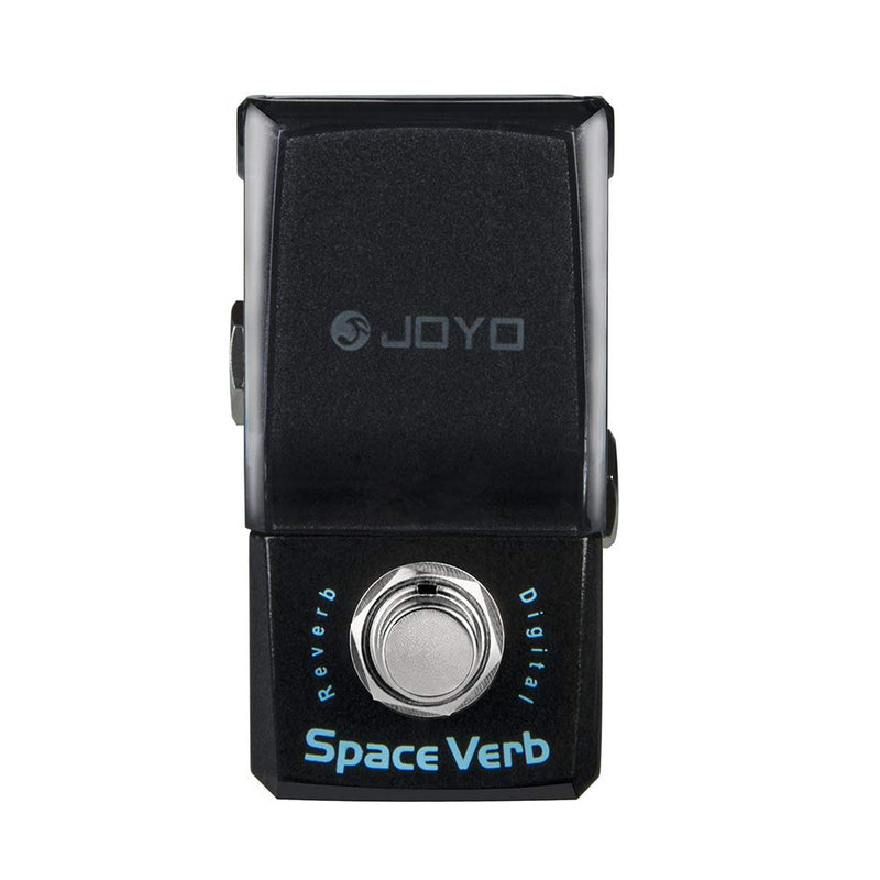 JOYO Digital Reverb Mini Pedal 4 Modes Reverb Pedal for Guitar Effect - True Bypass (Space Verb JF-317) black reverb