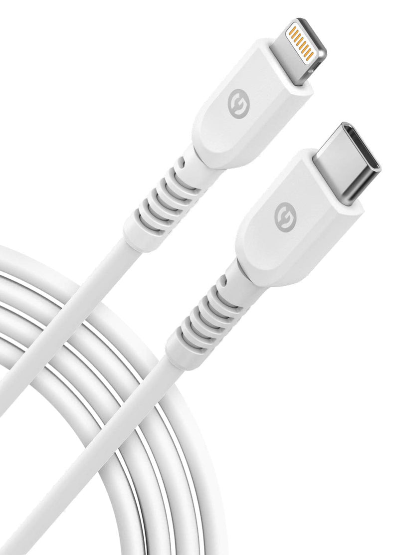 Galvanox Ultra-Fast iPhone Car Charger with Lightning to USB Type-C Cable (MFi Apple Certified) Rapid Charging Power Adapter (for iPhone 14/13/12/11,Pro/Pro Max/Plus/SE, iPad)
