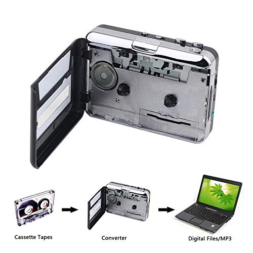 Walkman Cassette Player USB Cassette to MP3 Converter Capture Audio Music Player Tape Cassette Recorder