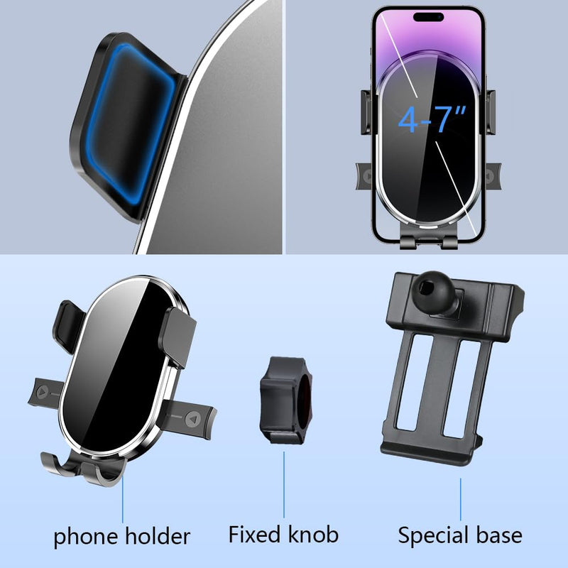 Car Phone Holder for Jaguar F-PACE 2017 2018 2019 2020 SUV SVR F PACE Auto Accessories Navigation Bracket Interior Decoration Dashboard Cell Mobile Phone Mount Holders case Accessory for Jaguar F-PACE 2017-2020