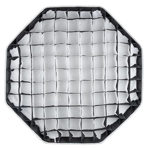Godox 24" Foldable Octagon Softbox, Quick Release Strip Soft Box 24"