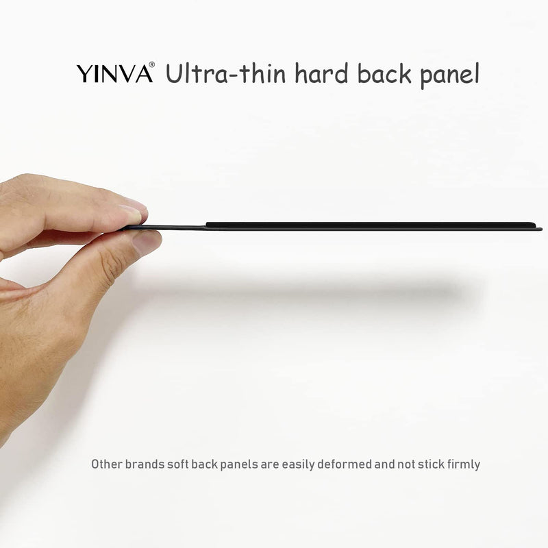 YINVA Pencil Holder Compatible with Apple Pencil 2nd Generation and 1st Gen, Elastic Pencil Pouch Accessories Design for iPad and Stylus (Black) Black