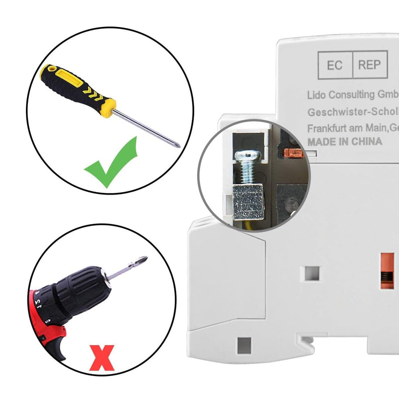 [AUSTRALIA] - Household AC Contactor, HSR1-16, Ie 16A, 2 Pole, 2NC, DC 24V Coil Voltage, 35mm DIN Rail Mount 