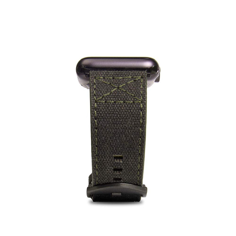 SLG D+ Wax Canvas Strap for Apple Watch Khaki