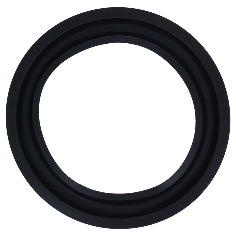 Fielect 6.5 Inch Speaker Rubber Edge Surround Rings Replacement Parts for Speaker Repair or DIY 2pcs 6.5"