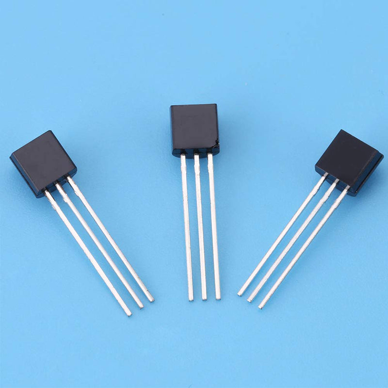 200 Pieces TO-92 Silicon NPN PNP Power Transistor Assortment Kit Set with Plastic Storage Box 10 Values (BC327 BC337 BC517 BC547 BC548 BC549 BC550 BC556 BC557 BC558)